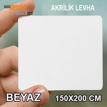 150x200 dökme akrilik beyaz